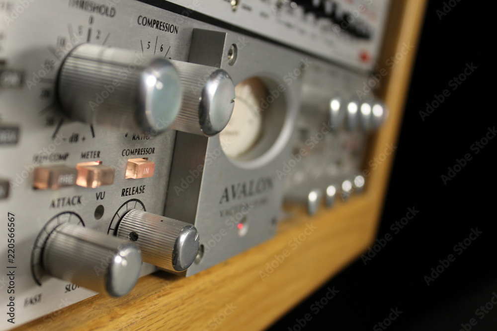 Obraz premium Recording Studio Preamp