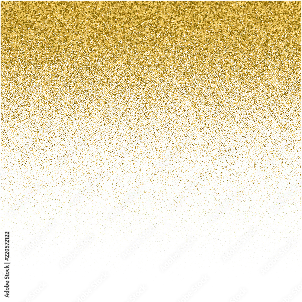 Stippling abstract dotted background for your design. Sparkling effect vector. Golden dots pattern isolated on the white background. Vector abstract gold glitter design element. Stippling abstract dotted background for your design. Sparkling effect vector. Golden dots pattern isolated on the white background. Vector abstract gold glitter design element.