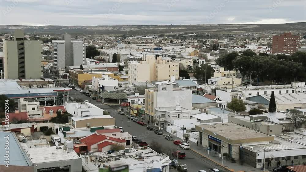 Panorama of the City of Puerto Madryn, in the Argentine Patagonia. Panorama of the City of Puerto Madryn, in the Argentine Patagonia.