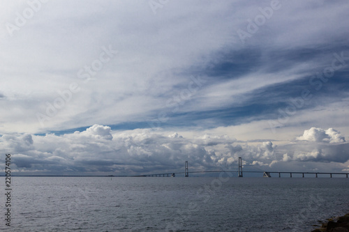 The Great belt bridge, Denmark