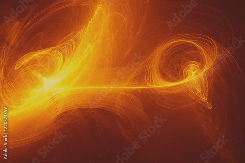 fractal light design background