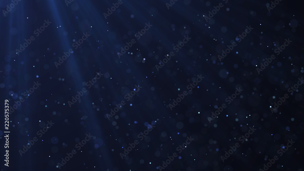 Obraz premium Dust particles. Abstract particle background. Dots background. 4k rendering.