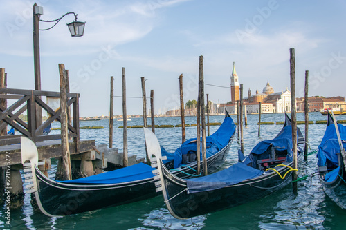 gondolas in venice © Florincristian