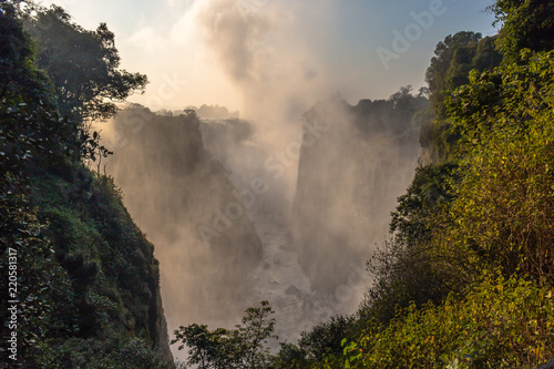 The incredible Victoria Falls, mosi oa tunya 
