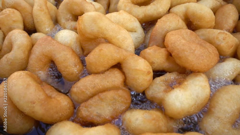 Turkish Traditional Sweet Dessert Food Donut Named Lokma Turkish Traditional Sweet Dessert Food Donut Named Lokma