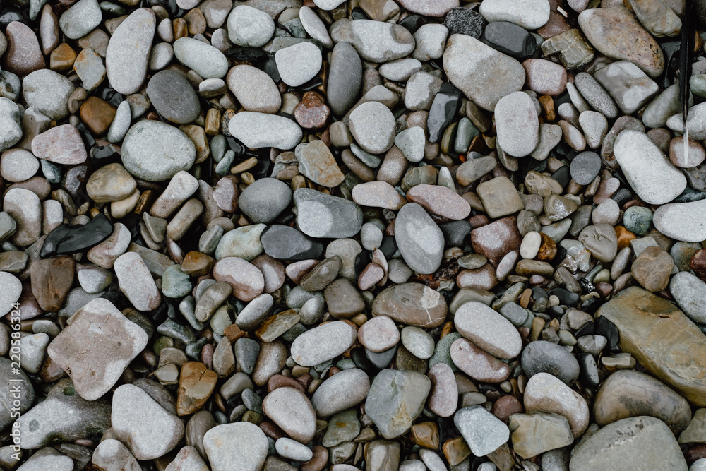 Naklejka premium Playa de piedras