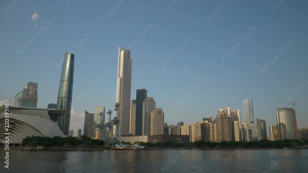 sunny day guangzhou city famous river bay downtown panorama 4k china
sunny day guangzhou city famous river bay downtown panorama 4k china