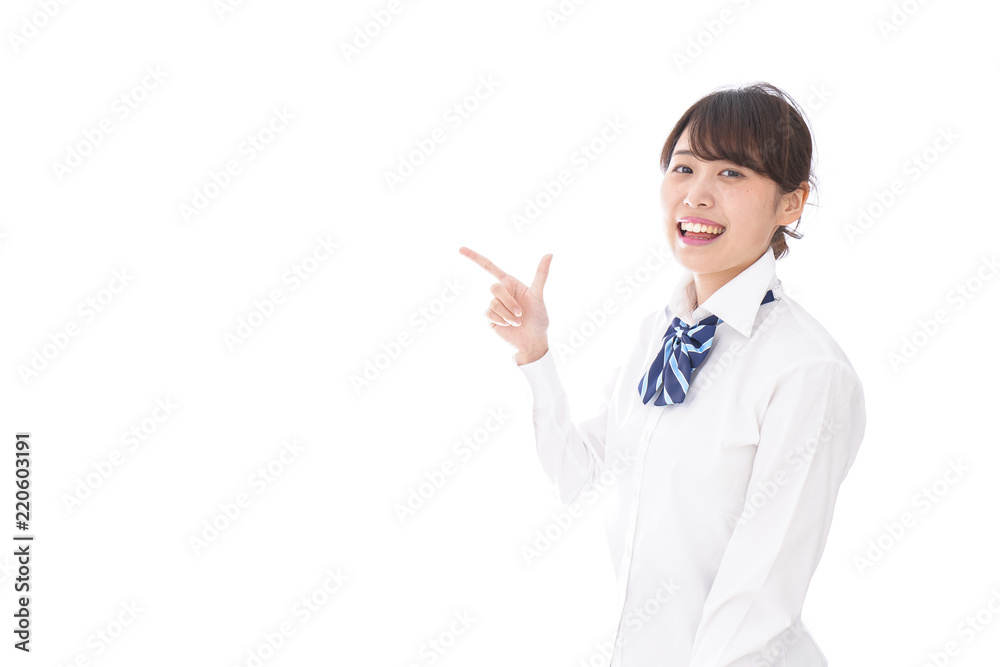 Girl's high school student Girl's high school student