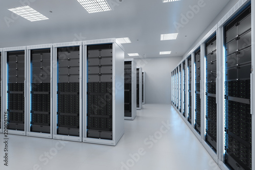 interior server room