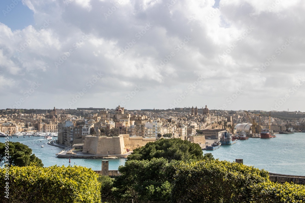 Blick über Valletta