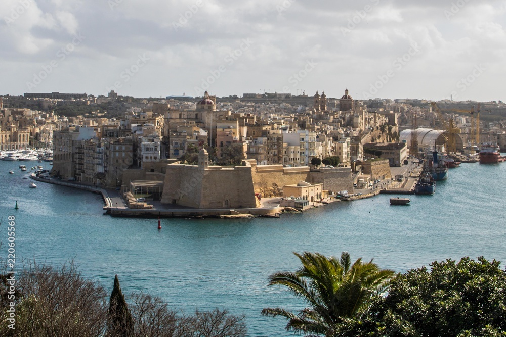 Blick über Valletta