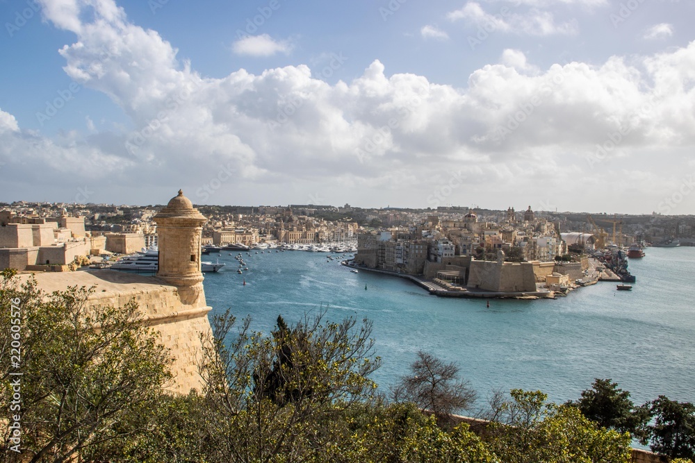 Blick über Valletta