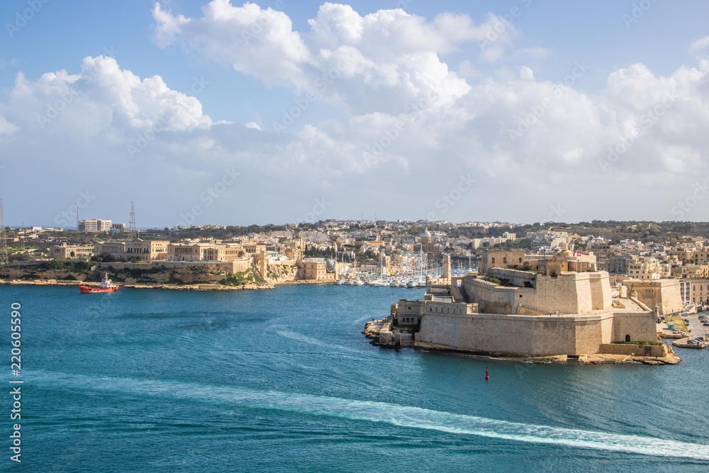 Blick über Valletta