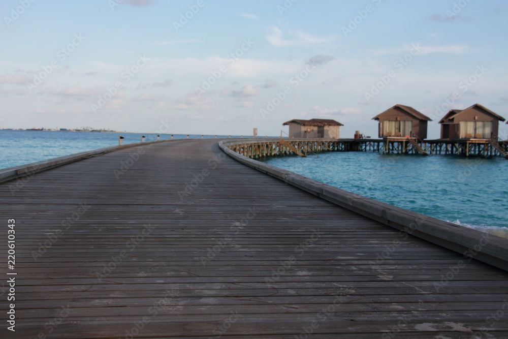 Fototapeta premium water-cottage