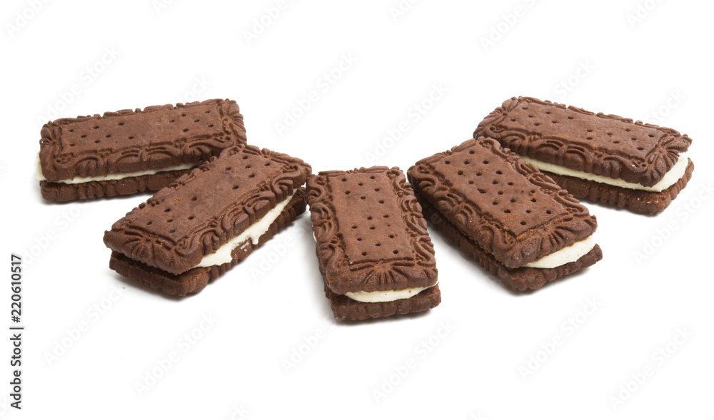 biscuits sandwich with cream