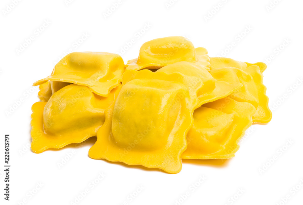 square ravioli isolated square ravioli isolated