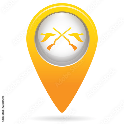 Hunting club logo icon
