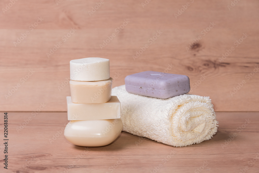 Homemade natural soap