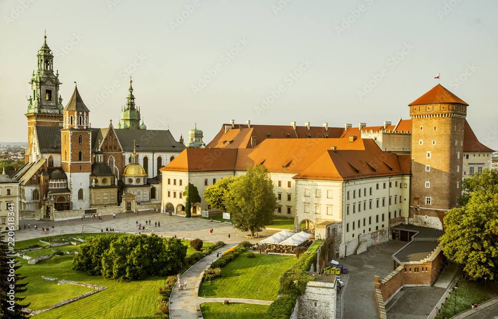 Fototapeta Zamek na Wawelu w Krakowie, Polska