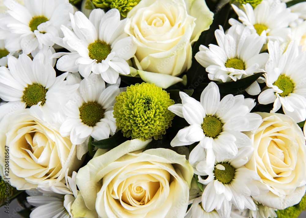 Bouquet of white flowers Bouquet of white flowers