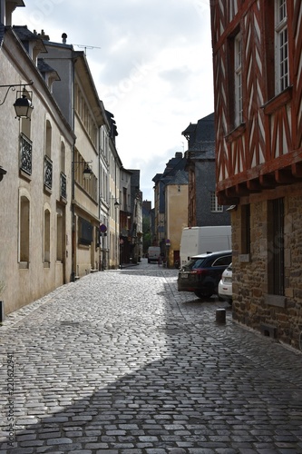 Old town in France