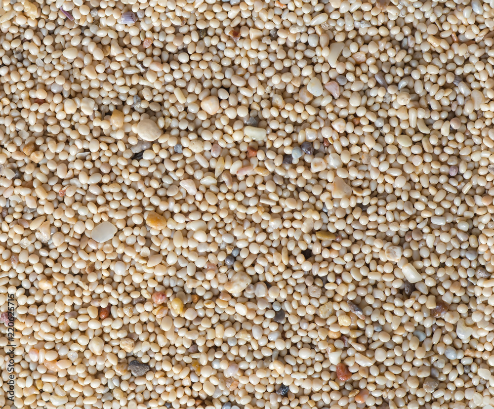 The small rolled sand from Cleopatra's, Turkey beach The small rolled sand from Cleopatra's, Turkey beach