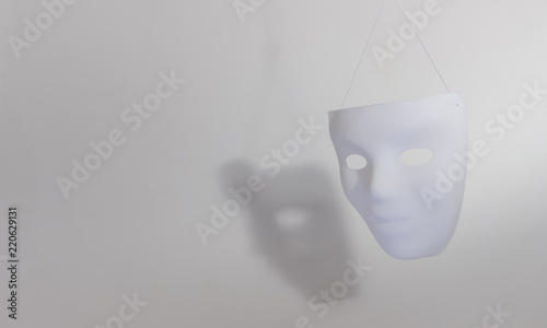 mask with shadow