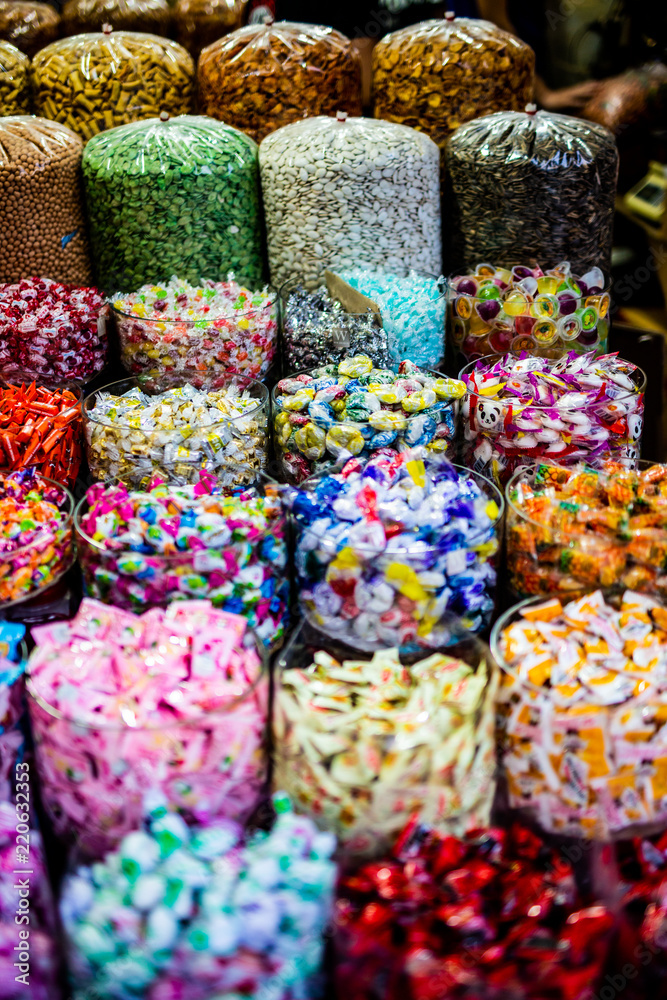 millions of candy