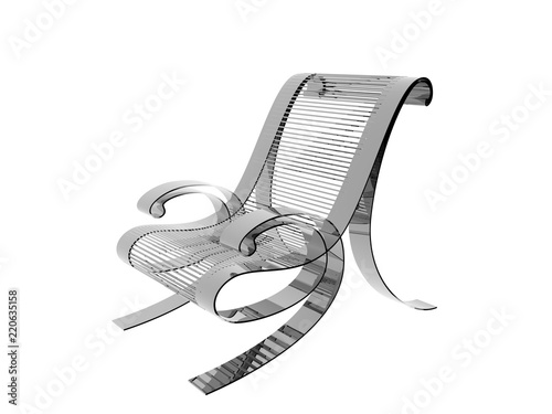 Liege oder Sessel zur Entspannung