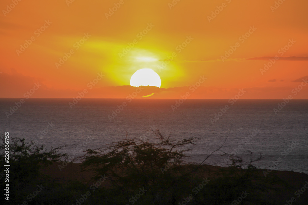 Island of Hawaii Beautiful sunset Island of Hawaii Beautiful sunset