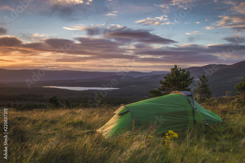 Camping in the Cairngorms