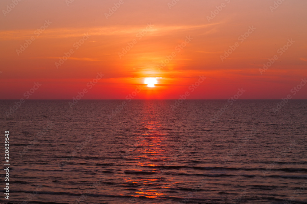 Beautiful sunset at Pantai Tuson, Miri, Sarawak Beautiful sunset at Pantai Tuson, Miri, Sarawak