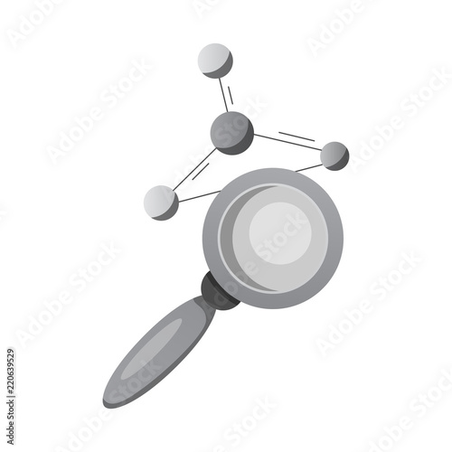 Vector design of genetic and plant icon. Set of genetic and biotechnology vector icon for stock.