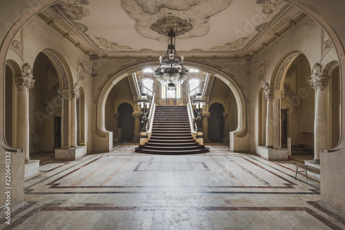 Obraz na plátně Palace Casino Staircase