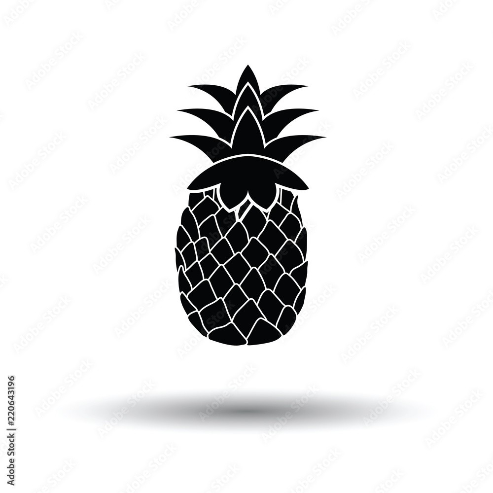 Obraz premium Icon of Pineapple