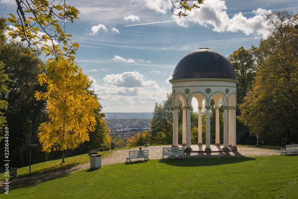 Monopteros temple at Neroberg in Wiesbaden, Germany