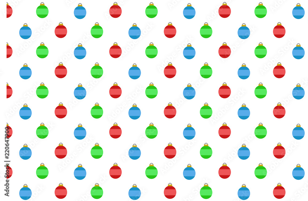 Bolas de navidad de color rojo azul y verde. Bolas de navidad de color rojo azul y verde.