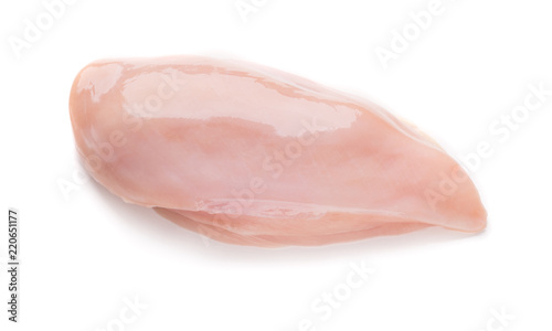 Fresh chicken fillet isolated