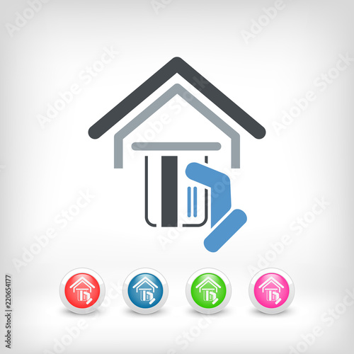 Pos concept icon