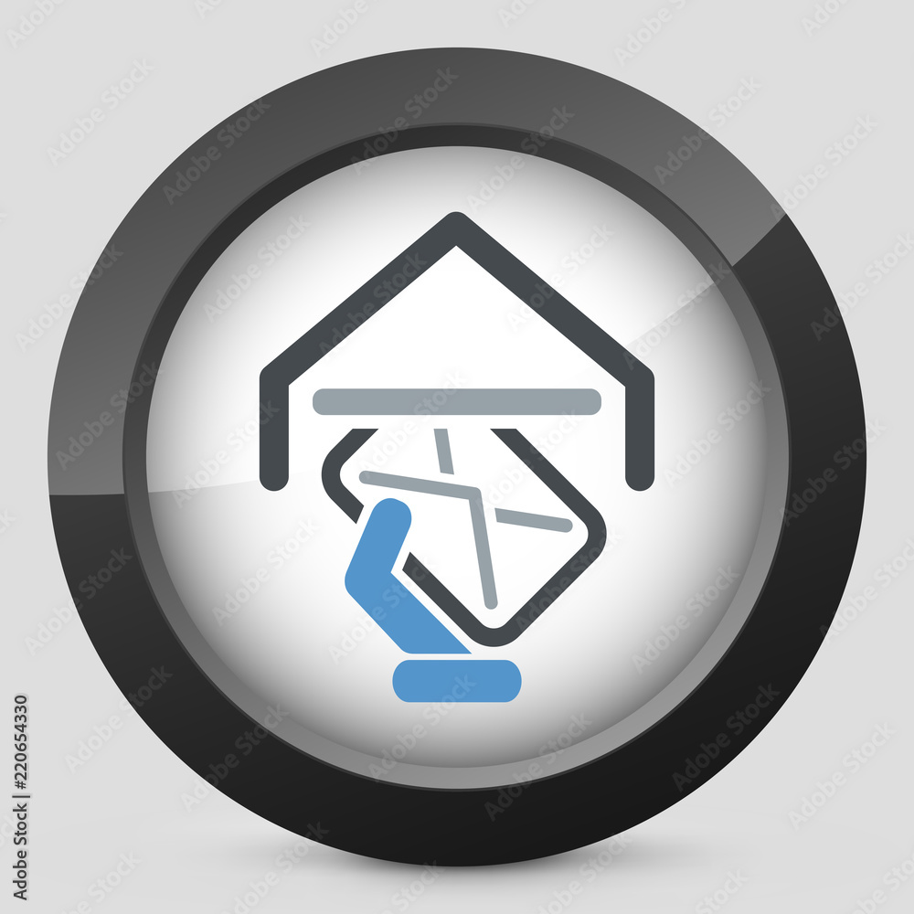Mail icon concept Mail icon concept