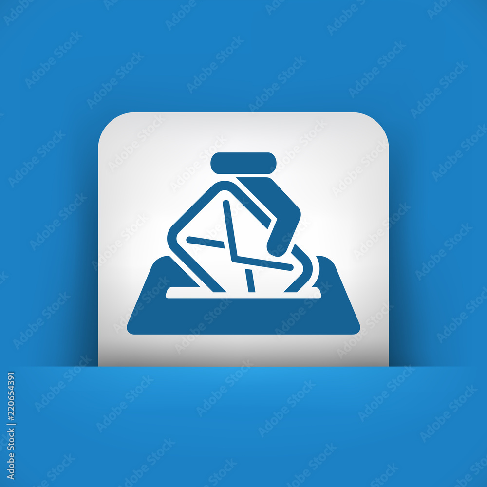Mail icon concept Mail icon concept