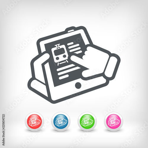 Train web icon