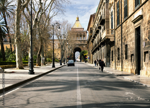 View of Porta Nuova in Palermo © lapas77