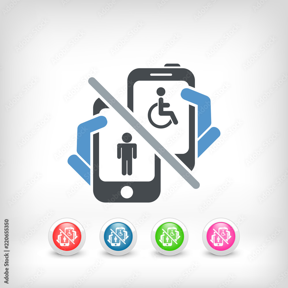 Disabled social network Disabled social network