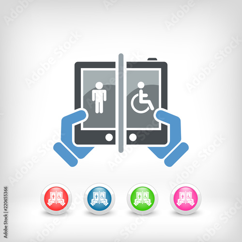 Disabled social network