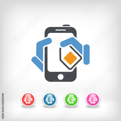 Phone card icon