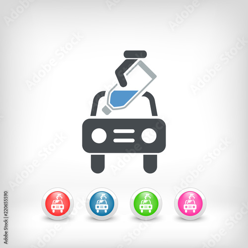 Car liquid pouring