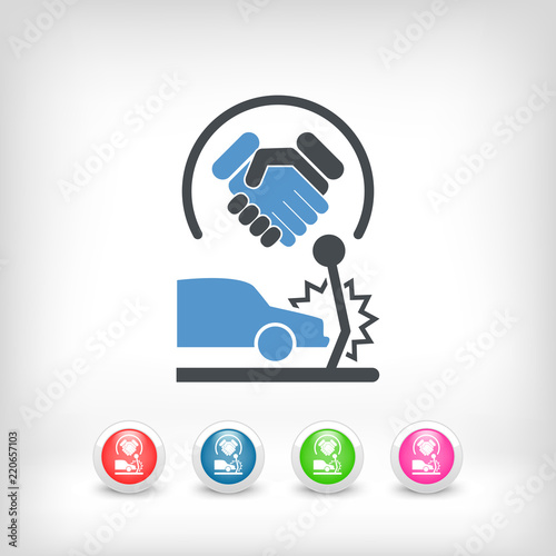 Agreement on road accident
