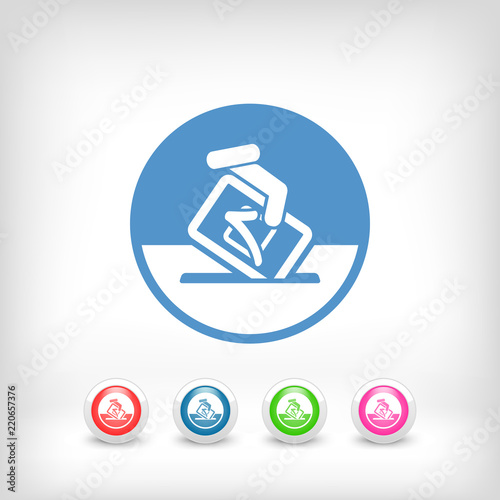 Vote symbol icon