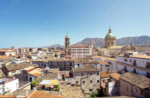 Cityscape of Palermo, Sicily